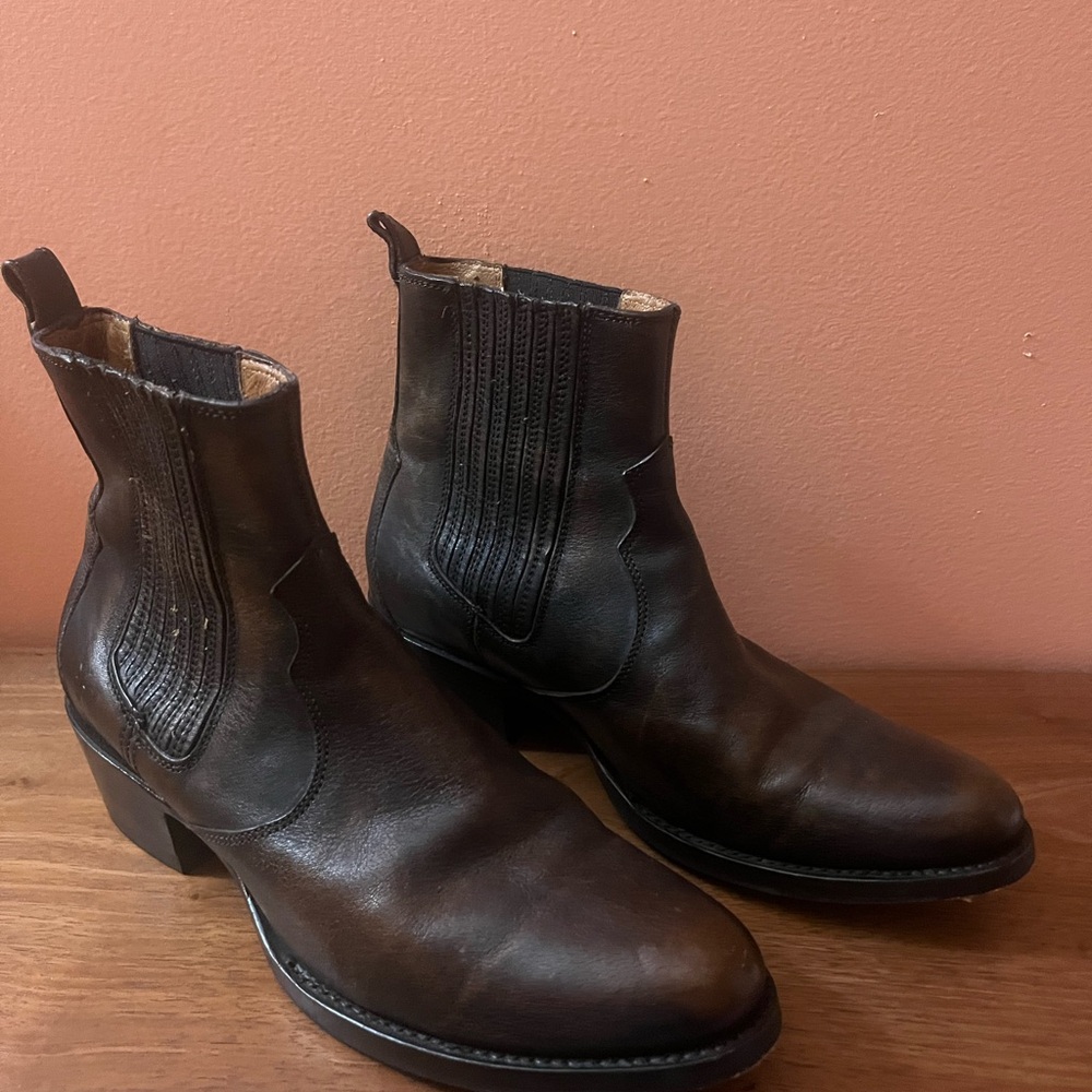 FRYE SACHA brown Chelsea boot